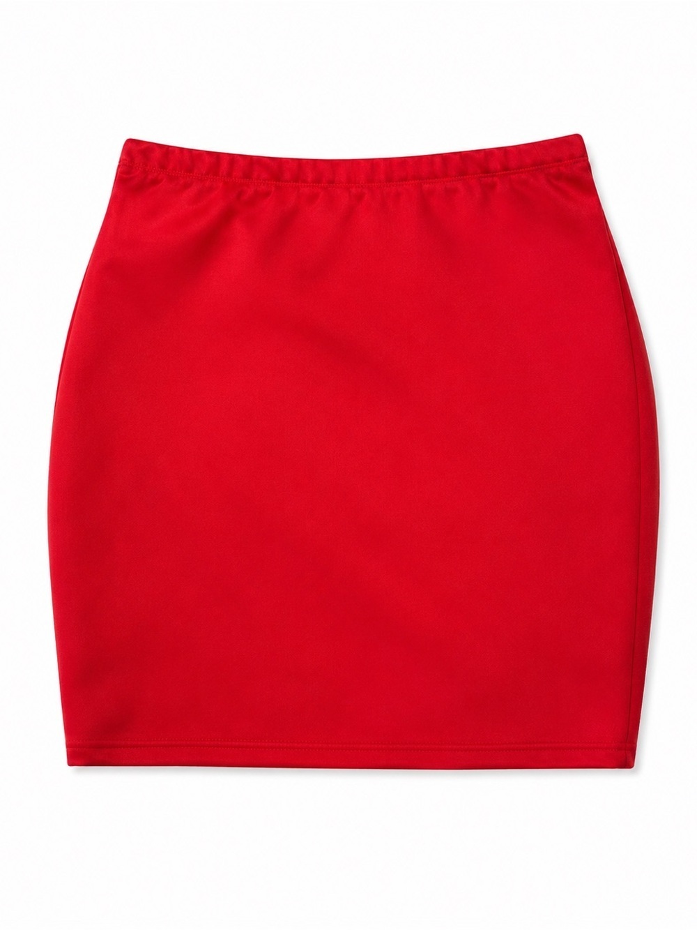 PRETTYLITTLETHING RED MINI SKIRT